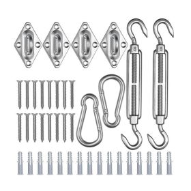 Universal Sun Shade Sail Hardware Kit for Garden Shade