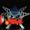 Mini Portable Foldable Square Gas Stove; For Picnic; Outdoor Camping Self-driving And Fishing Cookware Accessories