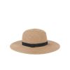 Light Tan Straw Hat Visor Hats; Flat Brim Breathable Lightweight Outdoor Sunscreen Panama Hat; Women Beach Travel Camping Fishing Boonie Hats