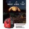 Power Smart Portable Generator, 2200 Watts Inverter Generator gas powered, Super Quiet for Outdoor Camping & Home Use PS5025