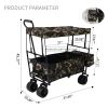 Outdoor Garden Park Utility kids wagon portable beach trolley cart camping foldable folding wagon