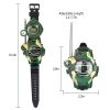 2Pcs Walkie Talkies Watches Toy 7 in 1 Two Way Interphone Kids Wrist Watch with Flashlight Christmas Gift for Boys Girls Age 6 Plus