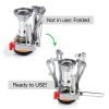 Outdoor Camping Stove Mini Stove All-in-one With Electronic Ignition Portable Picnic Stove