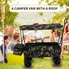 Outdoor Garden Park Utility kids wagon portable beach trolley cart camping foldable folding wagon