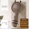 New Little Bee Hand-held Fan Student Mini Portable Fan Office Mute USB Charging Electric Fan outdoor Camping Air